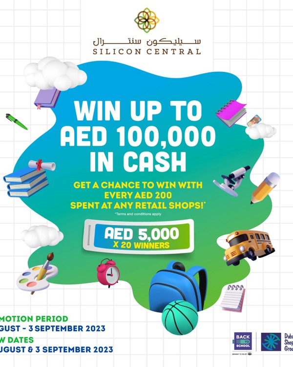 Back to School Special Shop & Win at Silicon Central